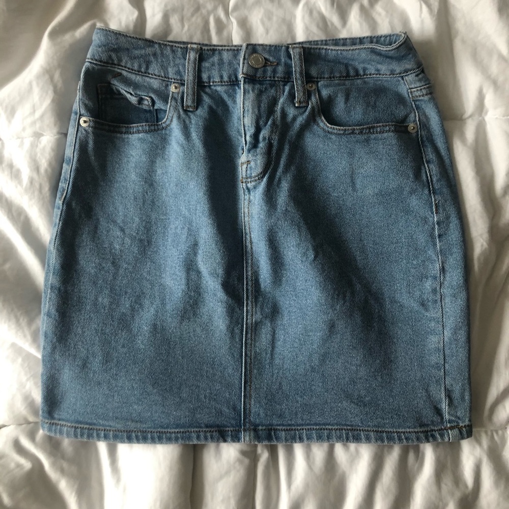 NEVER Worn Denim Mini Skirt